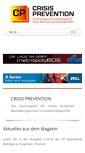 Mobile Screenshot of crisis-prevention.de